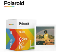 Polaroid 寶麗萊 Go 彩色白框雙包裝相紙 DGF1 雙入裝 底片 16張入【中壢NOVA-水世界】【APP下單4%點數回饋】