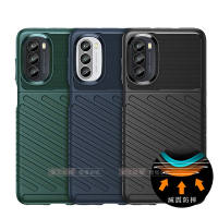 RUGGED SHIELD 雷霆系列 Motorola moto g82 5G 軍工氣墊減震防摔手機殼