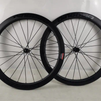 Super-Light carbon wheels 38-50-60mm rim full sealed bearing thru axle hub freewheel 11s 700C carbon wheelset