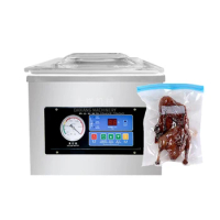 DZ-260A Fresh Food Meat Chicken Beaf Packer Fresh Locker Household Vaccum Sealer Package Machine