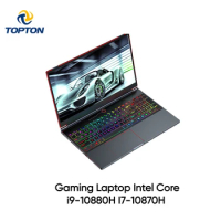 Hot sale 16.1 inch Gaming Laptop Intel Core i9-10880H I7-10870H GTX 1650 4G Mini PC Win10/11 Pro 64GB 2TB SSD Ultrabook Computer