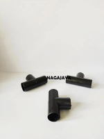 keni t hitam knee pipa T hitam keni sambungan pipa aquarium T hitam isi 5
