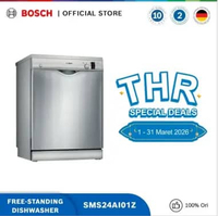 Bosch SMS24AI01Z Free-Standing Dishwasher 60 cm