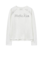 เสื้อ Lettering Graphic Long Sleeve Top For Women