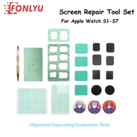 Separating Alignment Laminating Mold for Apple Watch S7 S6 S5 S4 S3 S2 S1 LCD Display Touch Glass Refurbished iWatch Repair Tool