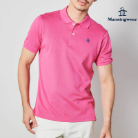 Munsingwear 企鵝牌 男款桃紅色POLO衫日本製 JAPAN QUAULITY認證 品牌經典款 MGR21600