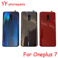 10Pcs For Oneplus 7 Back Battery Cover Rear Panel Door Housing Case Repair Parts
