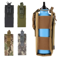 Water Bottle Carrier Bag Military MOLLE Tactical Travel Water Bottle Kettle Pouch Carry Bag Case for Outdoor Activities G99D