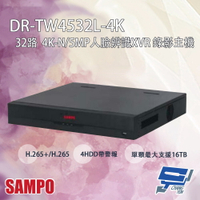 昌運監視器 SAMPO聲寶 DR-TW4532L-4K 32路 4KL 人臉辨識 XVR 錄影主機【APP下單跨店最高22%點數回饋】