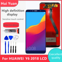 For Huawei Y6 2018 LCD Display Touch Screen Digitizer For Huawei Y6 Prime 2018 LCD ATU L11 L21 L22 LX1 LX3 L31 L42 Screen
