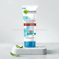 Garnier Pure Active 100ml Foam Anti Acne Sabun Muka Anti Jerawat 100 ml Sabun Cuci Muka Jerawat & Mi