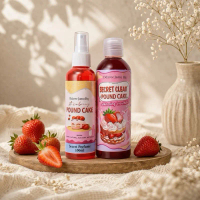 COMBO SECRET PERFUME CIK BUNGA ( STRAWBERRY POUND CAKE ) 100ML