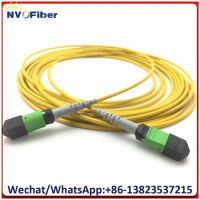 15M/20M/25M/30M 24C-3.0mm-LSZH MPO Female to F 24Fibers Type B OS2 9/125 SM Trunk Fiber Optic Patch Cord Jumper Cable