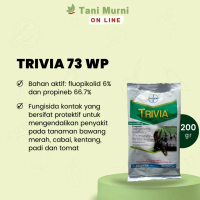 Q&J2 Fungisida Trivia 73wp 200 gram FREE ONGKIREF907