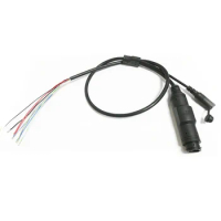 NEW 48V to 12V Isolated PoE Cable With DC Audio IP Camera RJ45 Cable built in PoE module For CCTV IP Camera Board Module