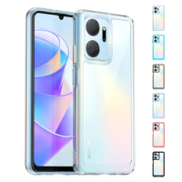 For Cover Honor X7A Case Honor X7A Capas Phone Bumper Back Shockproof Transparent Colour Clear For Fundas Honor X7A X8A X9A