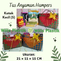 Wilis Plastik TAs Souvenir Anyaman Plastik BERKATAN HAMPERS Souvenir Parcel Sembako Wadah Thinwall