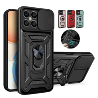 Phone Case For Honor X6a X8 X 8 X9 X 9 50 SE HonorX8 HonorX9 Honor50 X6 HonorX6aShockproof Armor Casing Push Pull Slide Camera