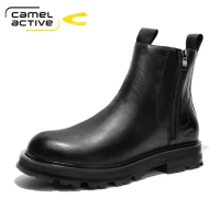 Camel Active Men Winter Boots Fashion Design Men Boots Classic Retro New Brand Men Shoes Comfy Handmade Men Casual Boots