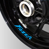 For YAMAHA FAZER Fazer fazer Suitable Motorcycle Accessories Wheel Tire Decorative Sticker Reflective Rim Bike Decal Stickers