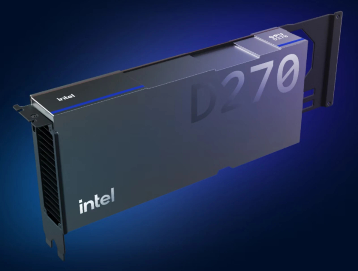 Photo: BigGo Finance Intel Targets Nvidia With Inference GPU D-Series, Up to 480GB Memory for AI Data Centers