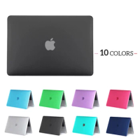 Frosted Laptop Case For Macbook Air 13 A2337 A1466 For Mac M1 Chip Pro 13 A2338 For Macbook Pro 14.2 16.2 Matte Protective Cover