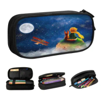 The Little Prince Korean Pencil Cases Girl Boy Large Capacity Le Petit Prince Pencil Pouch Students 