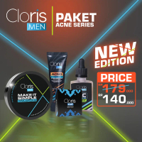 cloris men paket acne series clorismen acno