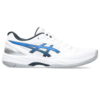 Asics GEL-Court Hunter 3 [1071A088-101] 男 羽球鞋 運動 室內 訓練 穩定 白藍