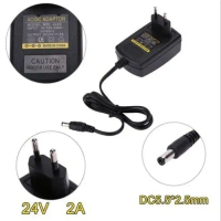 Adaptor 24V 2A Port 5.5mm Adapter DC Switching Charger Power Supply