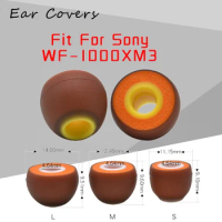 Earplugs For Sony WF-1000XM3 WF 1000XM3 Earphone Ear Buds Replacement Headset Ear Pad PU