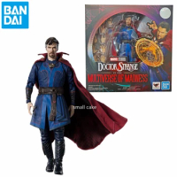 In Stock Bandai SHF Model Doctor Strange in The Multiverse of Madness Superhero Doctor Strange Collectible Anime Character Toy