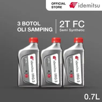 PAKET OLI IDEMITSU IRG3 2T (0.7L) 2 BOTOL OLI SAMPING + IDEMITSU IRG3 10W-40 MA2 (1L) OLI MESIN MOTO