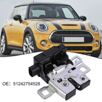 Vehicle Trunk Lid Door Lock Black ABS For Mini For Cooper R50 R53 R56 R59 2002-2015 51242754528 Trunk Lids Kits Exterior Parts