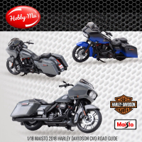 Miniatur Motor Harley Davidson Cvo Road Glide 2018 - Maisto -1:18