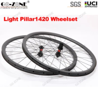 Light Carbon MTB Wheelset 29 DT Swiss 240 Pilllar 1420 MTB Bike Wheels Tubeless QR / Thru Axle / Boost 29 Mountain MTB Wheels