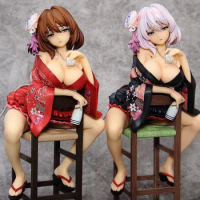 22cm Skytube Ebisugawa Kano Sexy Nude Girl Model PVC Anime Action Hentai Figure Adult Collection Toys Doll Gifts
