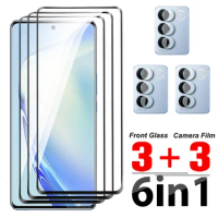 Curved Glass For Vivo V27 Pro 5G 6.78inch 6IN1 Tempered Glass Vavo V27Pro Vovi V 27 VivoV27 VivoV27Pro Camera Screen Protector
