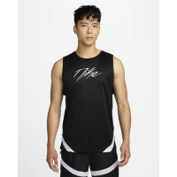 【NIKE 耐吉】短袖上衣 藍球背心 運動 休閒 Dri-FIT 男 AS M NK DF ICON JSY STRTFV 黑色(FZ0253010)
