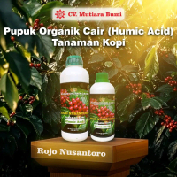 Pupuk Daun & Buah Kopi | Pupuk Booster Kopi | Pupuk Organik Cair Humic Acid Tanaman Kopi Rojo Nusant