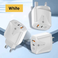 200pcs Phone Charger PD 25W Quick Charge USB C Charger For iPhone13 Pro Samsung Xiaomi Mobile Phone Fast Charging