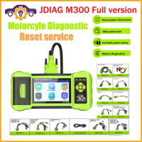 TopDiag M300 Jdiag M300 Motorcycle Diagnostic OBD2 Moto Fault Code Reader Service Reset Tool For BMW Harley Ducati Kawasaki KTM