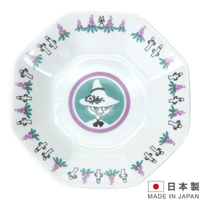 asdfkitty*日本製 MOOMIN嚕嚕米的阿金 陶瓷八角盤/炒飯盤/餐盤-可微波-可機洗-正版