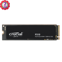 Crucial P310 2TB (2280) PCIe Gen4 NVMe M.2 SSD CT2000P310SSD8 -公司貨