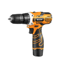 12V 16.8V 21V Cordless Power Drill Lithium Battery Mini Drill Hammer Drill Rechargeable 1400 RPM 25N.M DIY Driver Power Tools