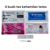 4 pcs test pack tetes / test kehamilan pipet random 4 buah