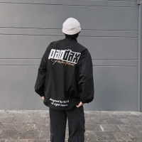 Áo khoác dù hai lớp in logo  PANDAX big logo , jacket local brand form rộng cổ đứng Nam nữ Unisex Me