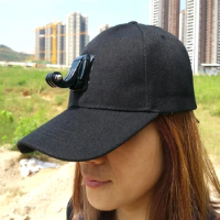 Accessories Sun Hat Headband Strp Cap with Base for GoPro Hero 109875 Xiaomi Yi 4K Mijia SJCAM SJ8/6 EKEN H9 Akaso Action Camera
