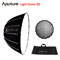 Aputure Light Dome SE Softbox with Honeycomb Grid for Aputure Amaran 100D/X 200D/X 300DII 120DII Universal Bowens Mount Soft Box