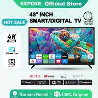 【Gajian Sale】Netflix Full HD​ Smart TV 43 Inch TV Android 43 inch Digital TV LED Android OS youtube/